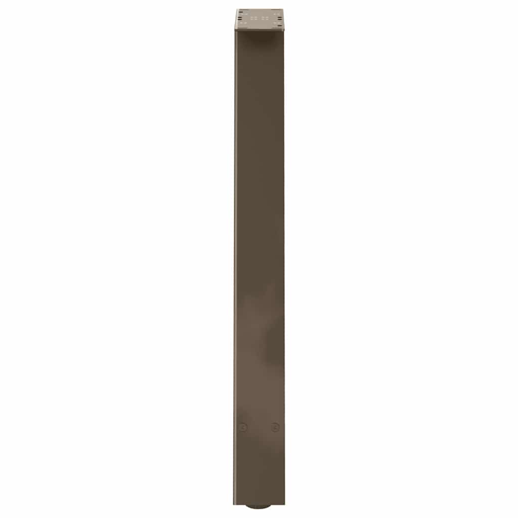 vidaXL Πόδια Τραπεζαρίας Σχήματος Α 2 τεμ. 60x(72-73) εκ. Ατσάλι