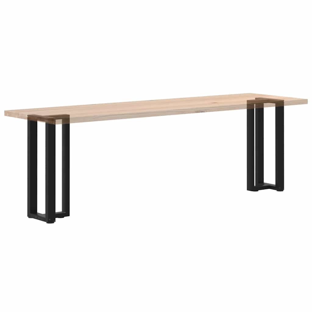 vidaXL Πόδια Κονσόλας σε Σχήμα Τ, 2 τεμ. Μαύρο 38x25x(72-73) εκ. Ατσάλι