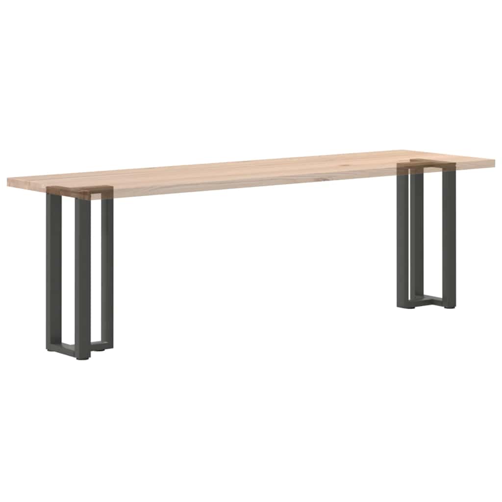 vidaXL Πόδια Κονσόλας σε Σχήμα Τ, 2 τεμ. Ανθρακί 38x25x(72-73) εκ. Ατσάλι