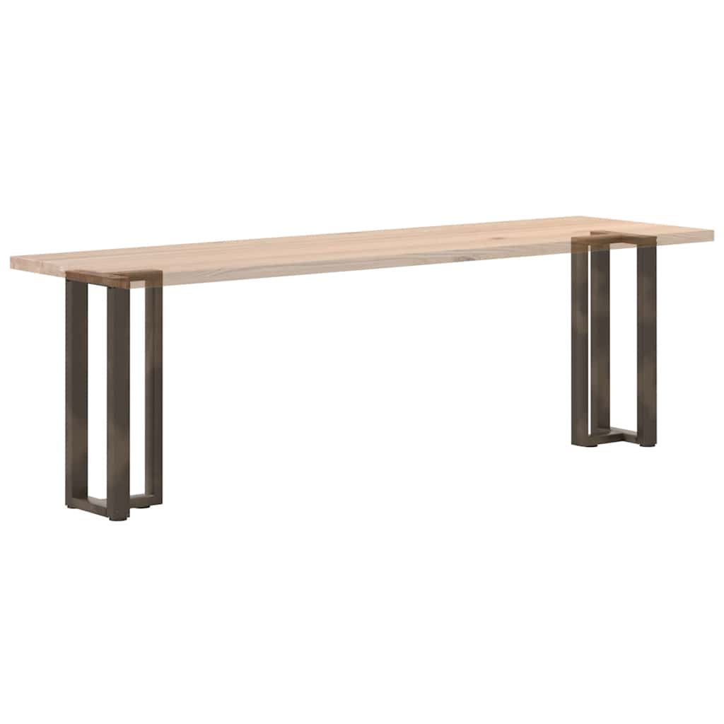 vidaXL Πόδια Κονσόλας σε Σχήμα Τ, 2 τεμ. Μαύρο 38x25x(72-73) εκ. Ατσάλι