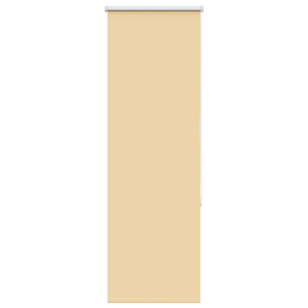 vidaXL Ρολέρ Μπλακάουτ Μπεζ 40x130 cm Πλάτος υφάσματος 35,7 cm
