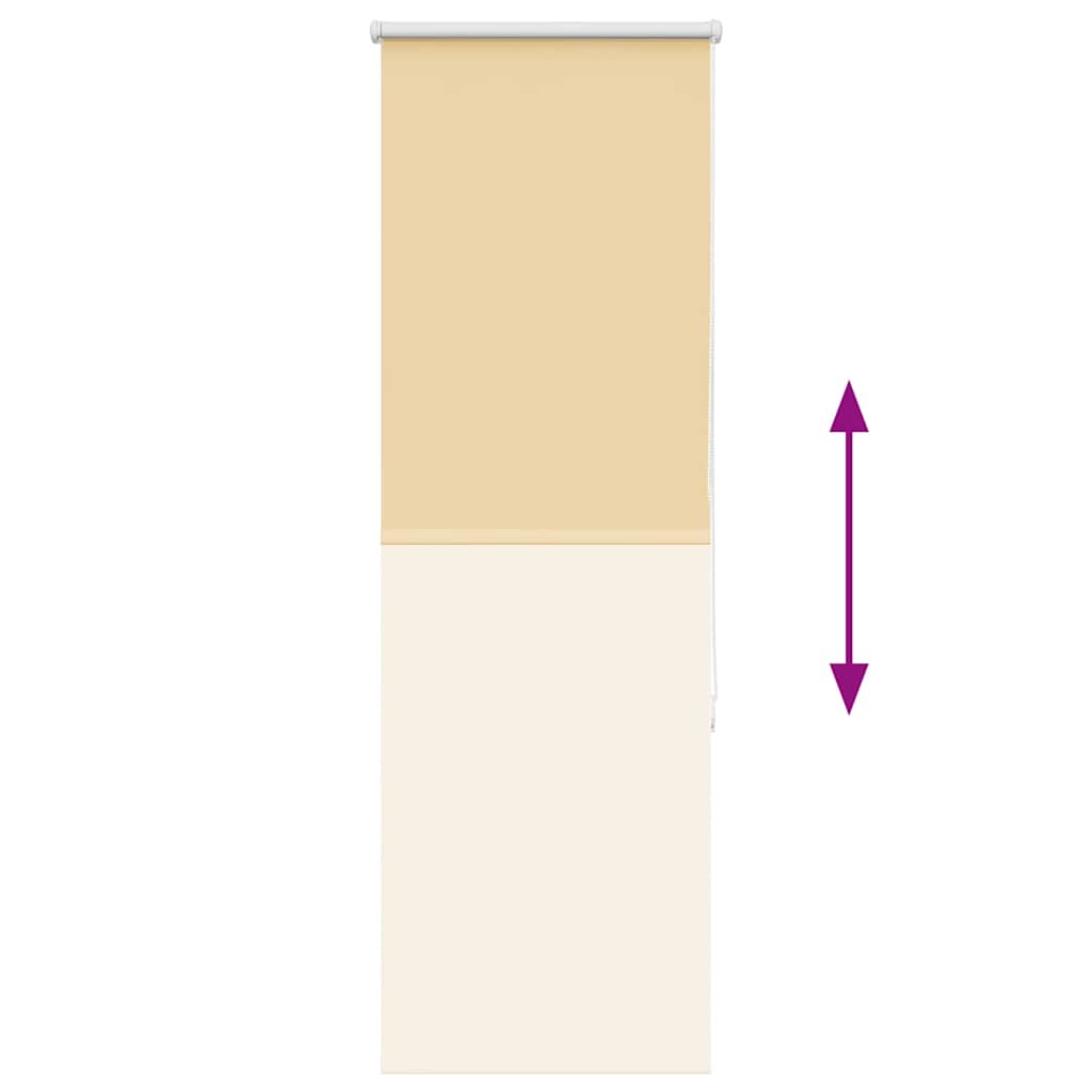vidaXL Ρολέρ Μπλακάουτ Μπεζ 60x150 cm Πλάτος υφάσματος 55,7 cm