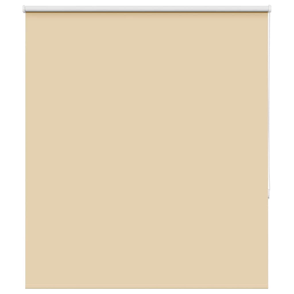 vidaXL Roller Blind Blackout Μπεζ 130x150 cm Πλάτος υφάσματος 126,6cm