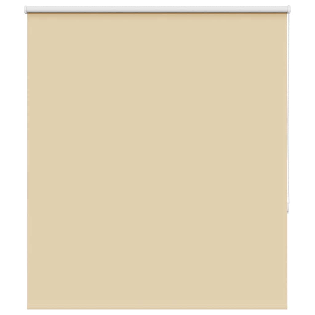 vidaXL Roller Blind Blackout Μπεζ 130x175 cm Πλάτος υφάσματος 126,6cm