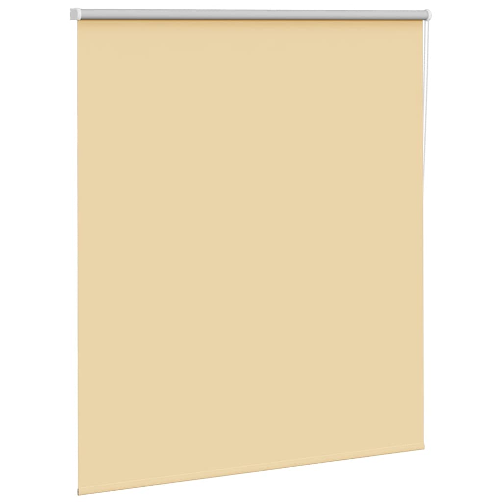 vidaXL Roller Blind Blackout Μπεζ 130x175 cm Πλάτος υφάσματος 126,6cm