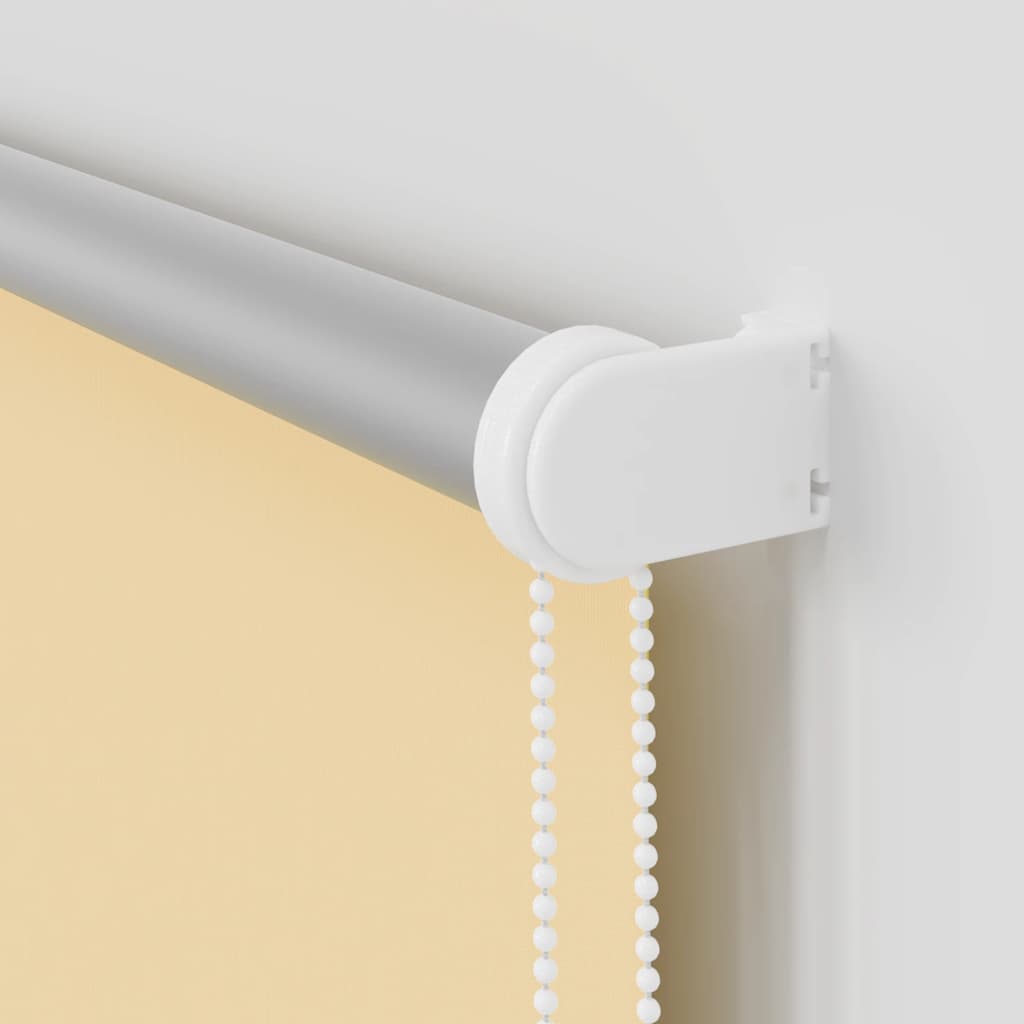 vidaXL Roller Blind Blackout Μπεζ 135x175 cm Πλάτος υφάσματος 131,6cm