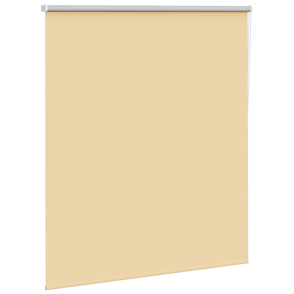 vidaXL Roller Blind Blackout Μπεζ 135x175 cm Πλάτος υφάσματος 131,6cm
