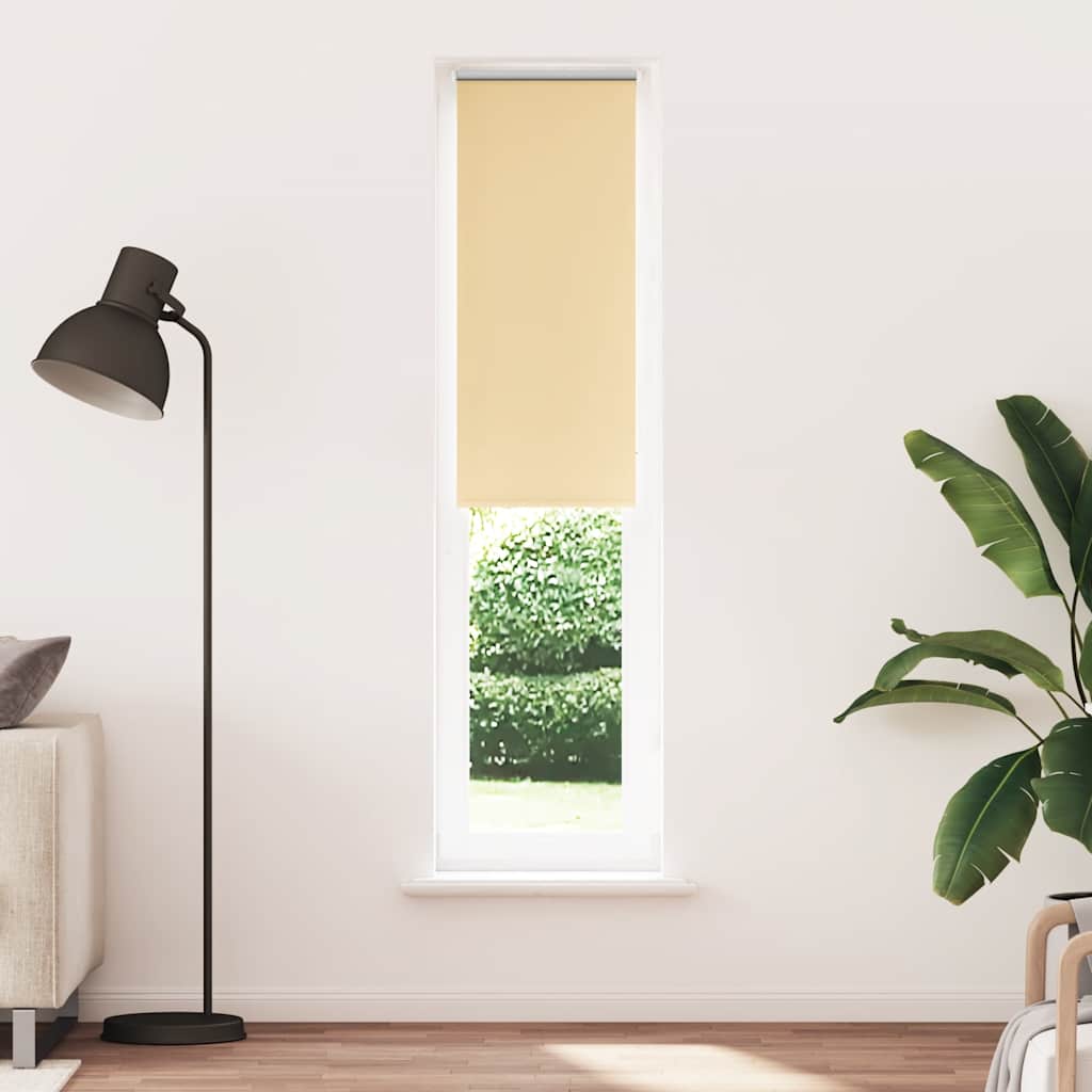 vidaXL Ρολέρ Μπλακάουτ Μπεζ 40x210 cm Πλάτος υφάσματος 35,7 cm