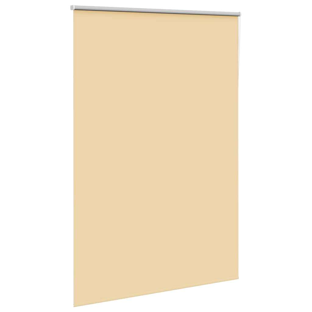 vidaXL Roller Blind Blackout Μπεζ 160x230 cm Πλάτος υφάσματος 156,6cm