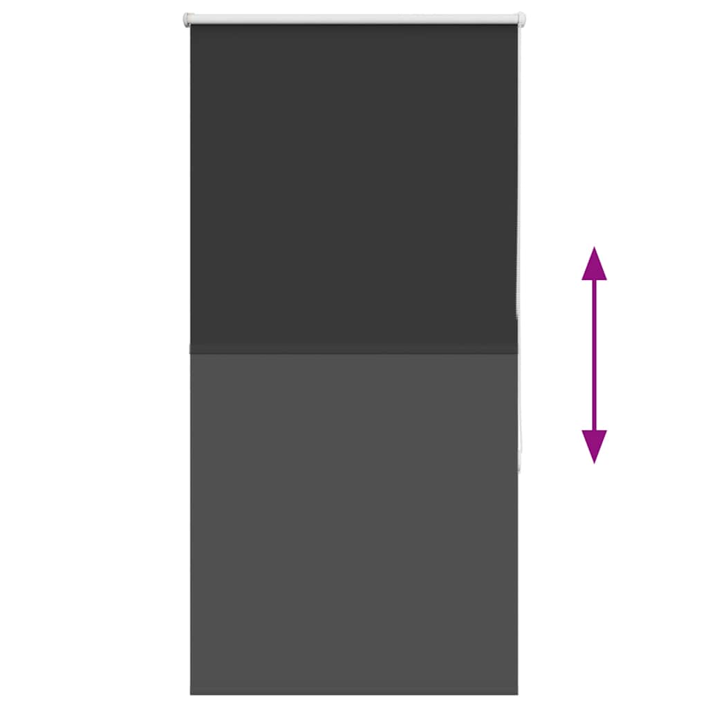 vidaXL Ρολέρ Μπλακάουτ Μαύρο 85x150 cm Πλάτος υφάσματος 80,7 cm