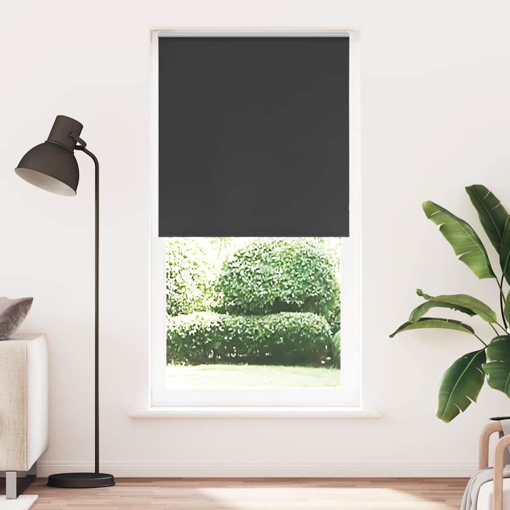 vidaXL Ρολέρ Μπλακάουτ Μαύρο 90x210 cm Πλάτος υφάσματος 85,7 cm
