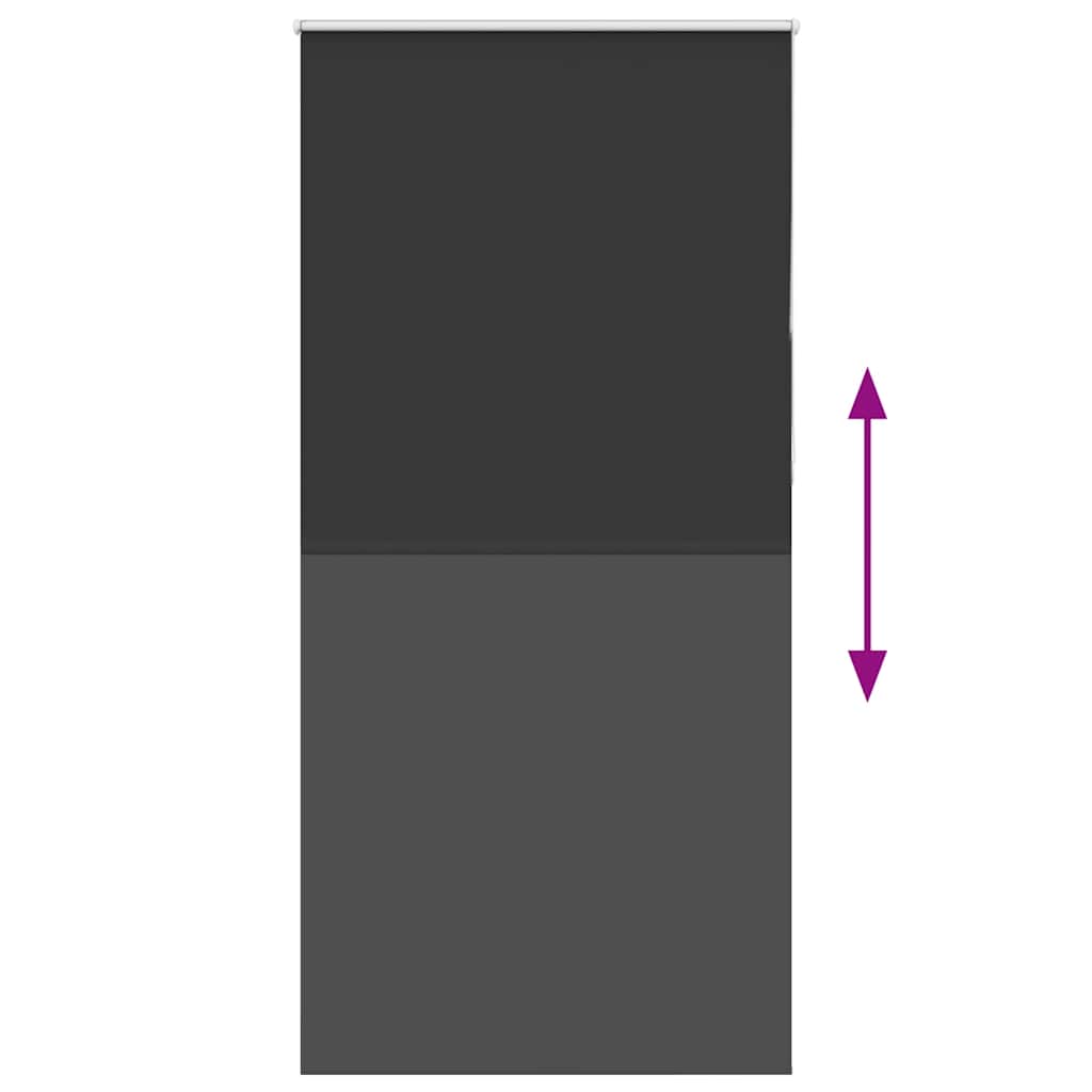 vidaXL Ρολέρ Μπλακάουτ Μαύρο 105x230 cm Πλάτος υφάσματος 100,7 cm