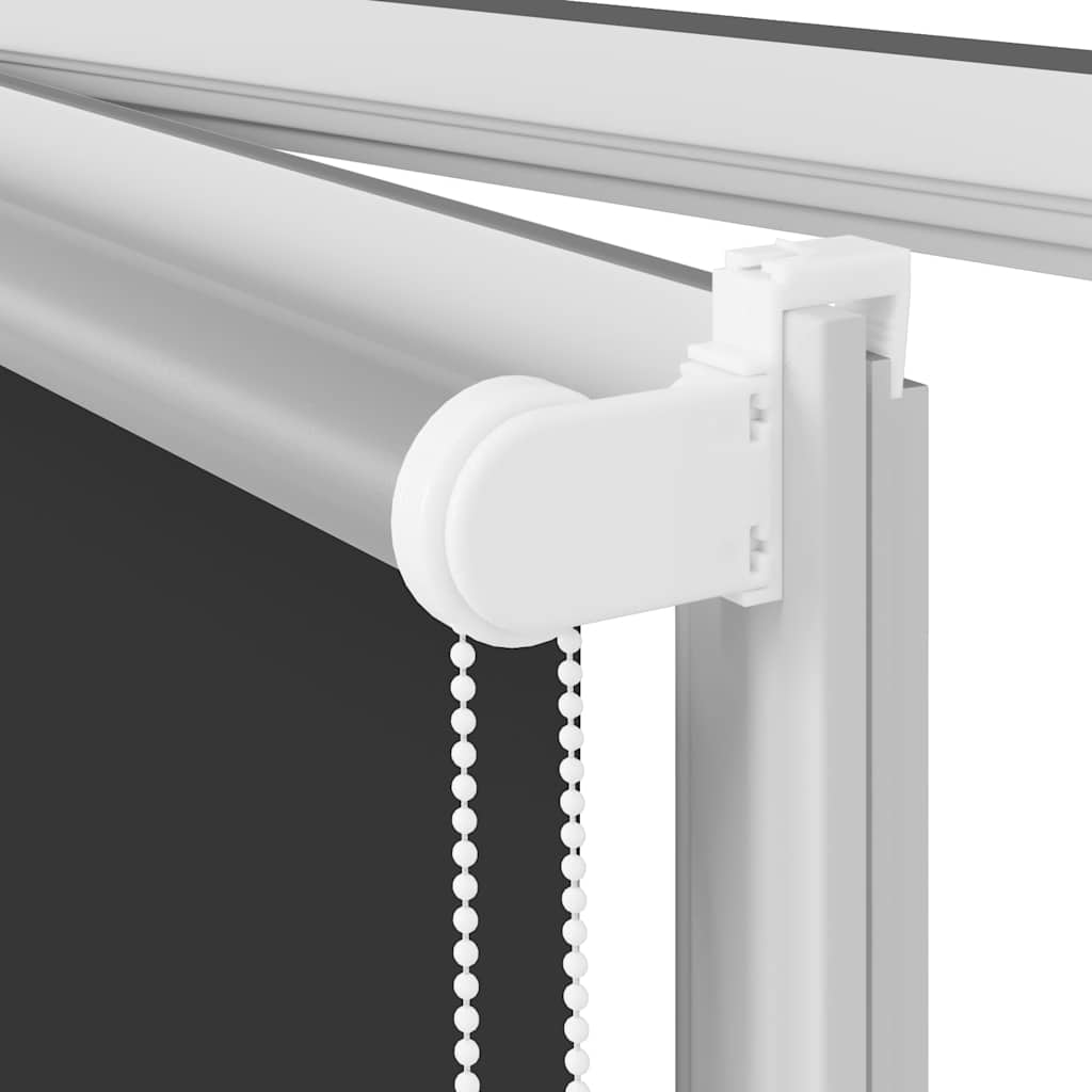 vidaXL Ρολέρ Μπλακάουτ Μαύρο 125x230 cm Πλάτος υφάσματος 121,6 cm