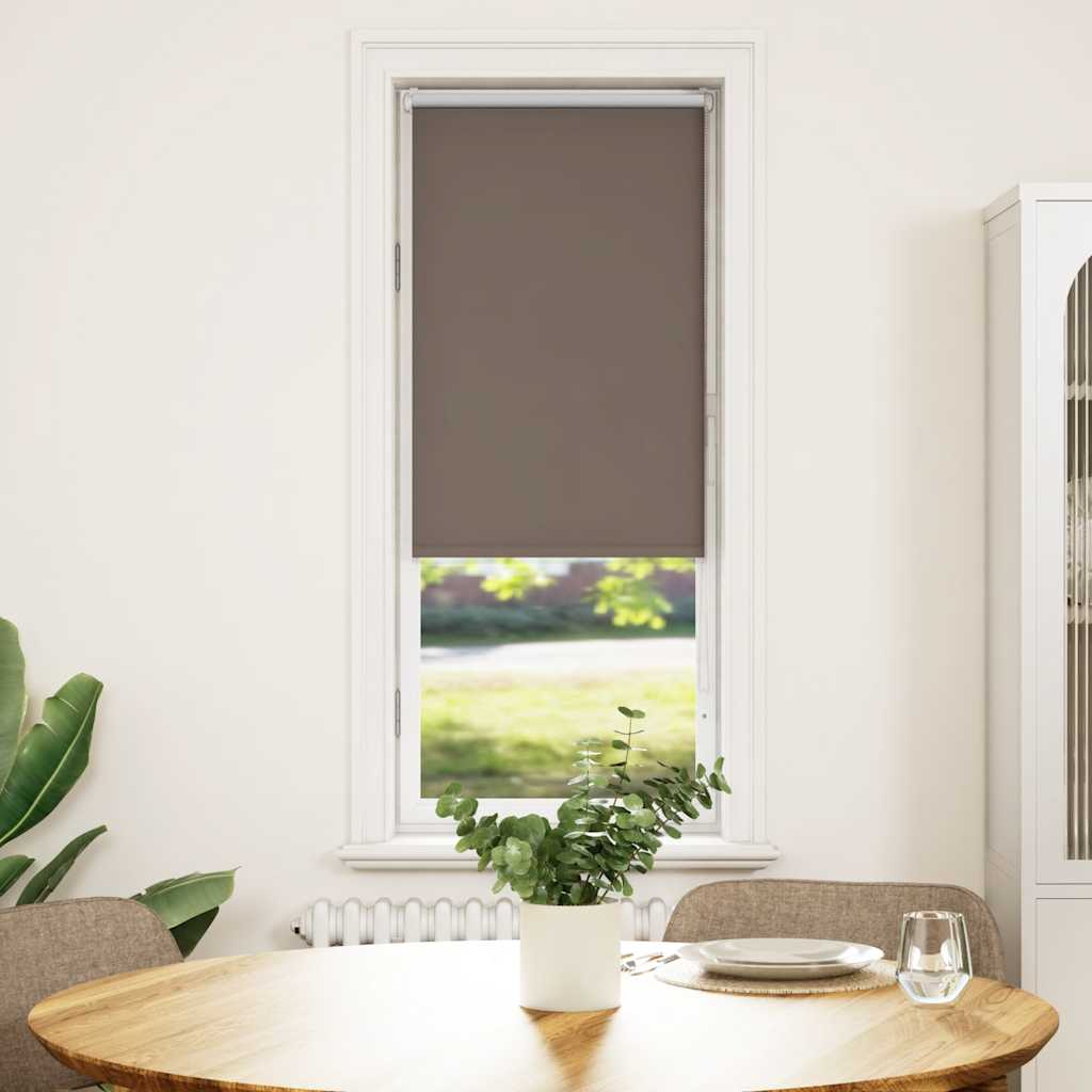 vidaXL Στόρι Συσκότισης Καφέ 40x130 εκ. Πλάτος Υφάσματος 35,7 εκ. Πολυεστέρας