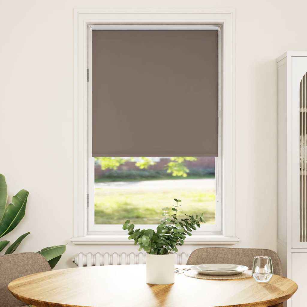 vidaXL Στόρι Συσκότισης Καφέ 65x130 εκ. Πλάτος Υφάσματος 60,7 εκ. Πολυεστέρας