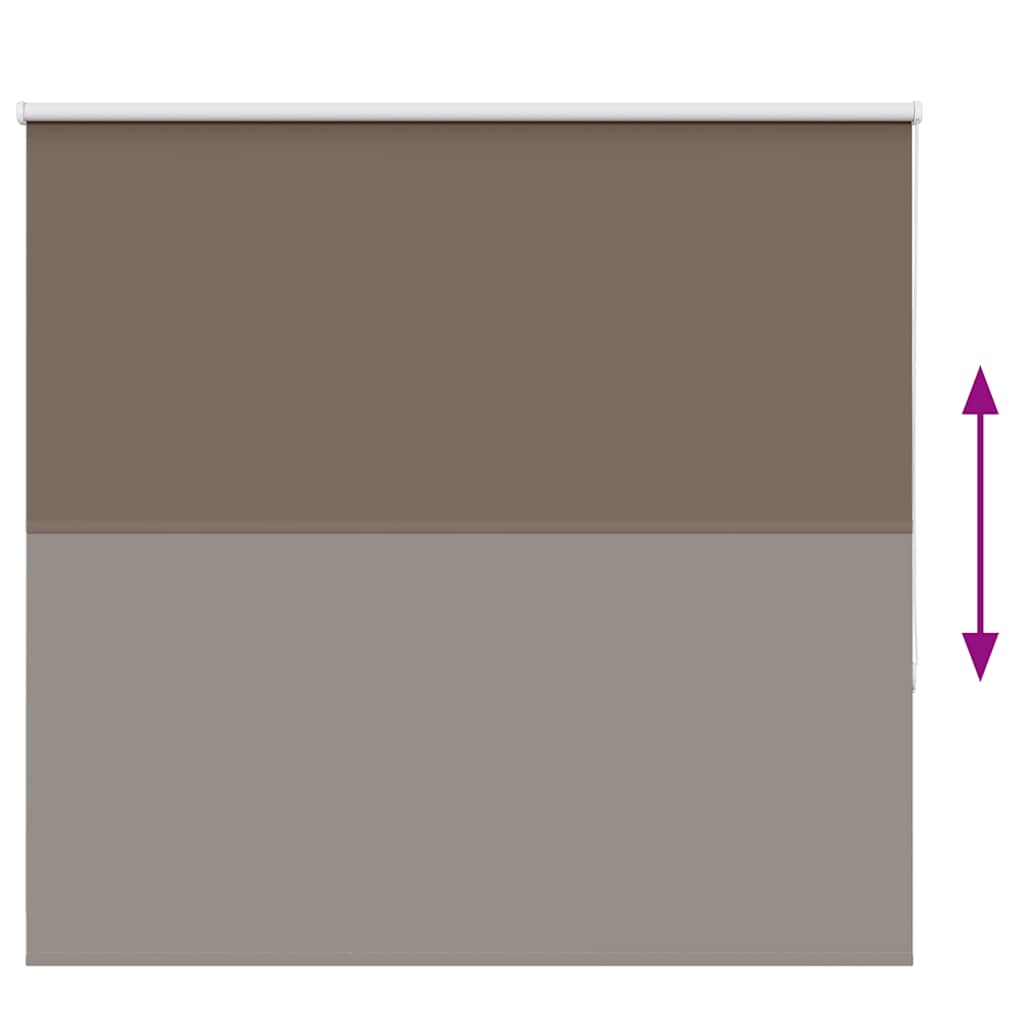 vidaXL Ρολέρ Μπλακάουτ Coffee 160x130 εκ. Πλάτος υφάσματος 156,6εκ.