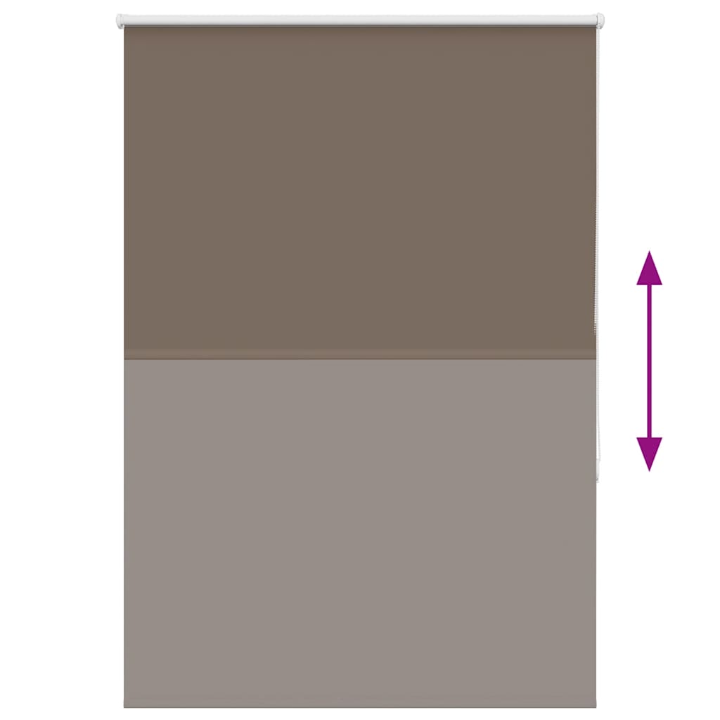 vidaXL Ρολέρ Μπλακάουτ Coffee 100x175 εκ. Πλάτος υφάσματος 95,7 εκ.