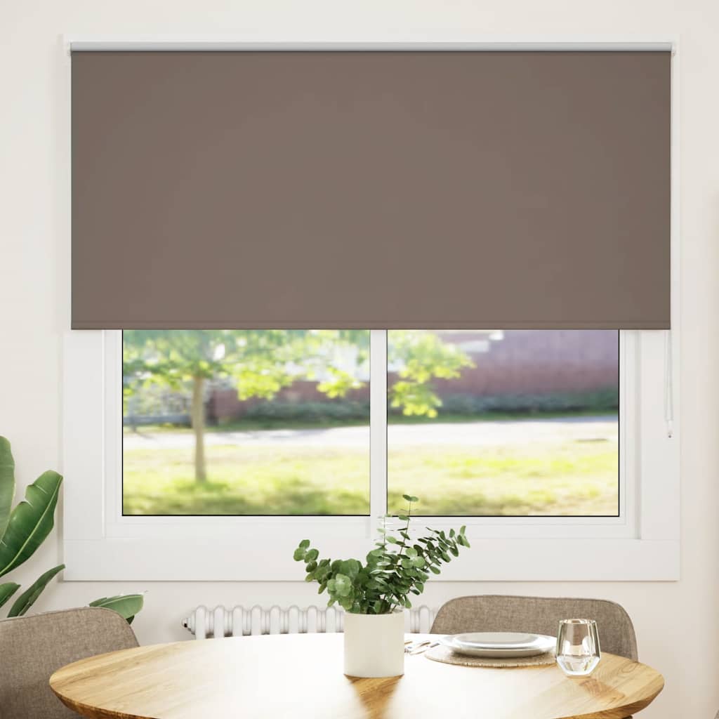 vidaXL Στόρι Συσκότισης Καφέ 150x175 εκ. Πλάτος Υφάσματος 146,6 εκ. Πολυεστέρας
