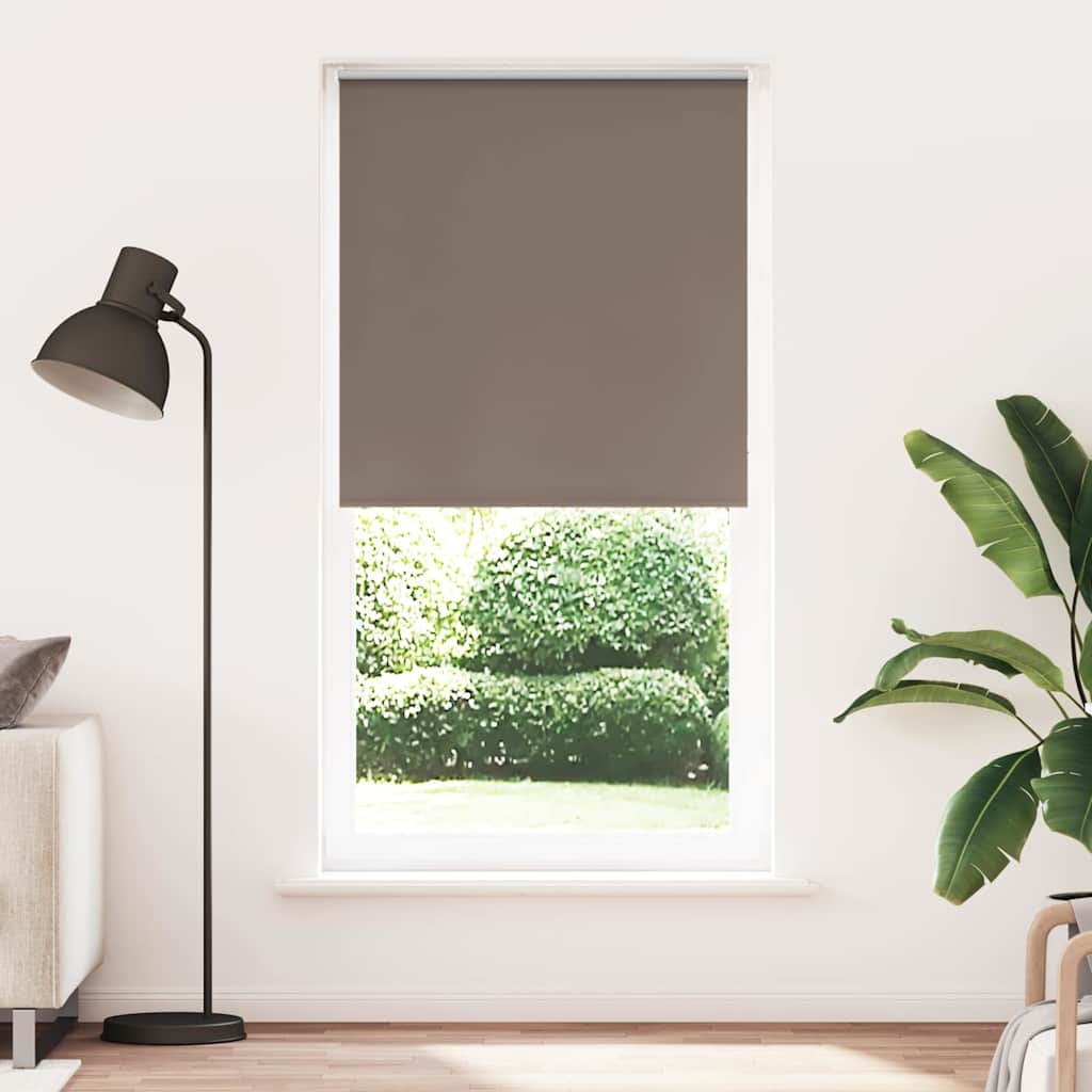 vidaXL Στόρι Συσκότισης Καφέ 110x210 εκ. Πλάτος Υφάσματος 105,7 εκ. Πολυεστέρας