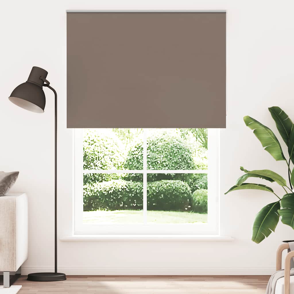 vidaXL Στόρι Συσκότισης Καφέ 160x210 εκ. Πλάτος Υφάσματος 156,6 εκ. Πολυεστέρας