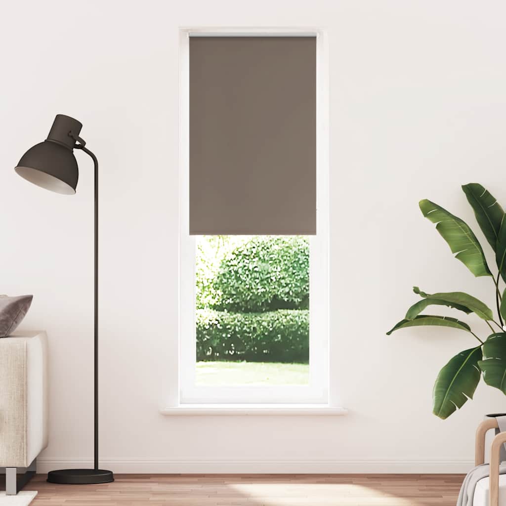 vidaXL Στόρι Συσκότισης Καφέ 85x230 εκ. Πλάτος Υφάσματος 80,7 εκ. Πολυεστέρας