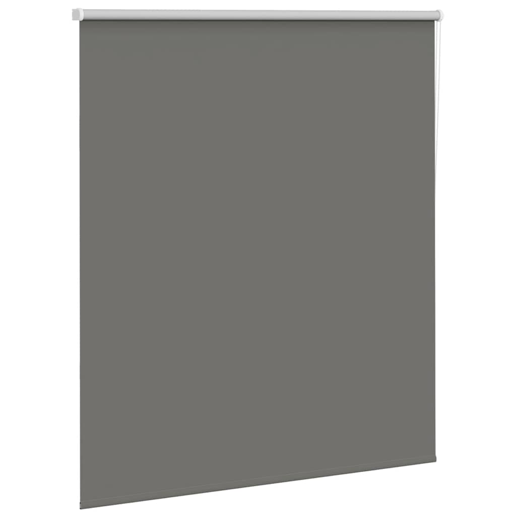 vidaXL Roller Blind Blackout γκρί 130x130 cm Πλάτος υφάσματος 126,6cm