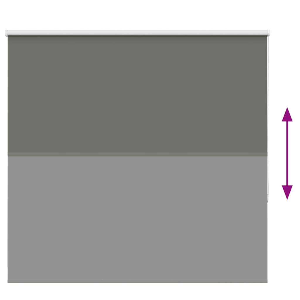 vidaXL Roller Blind Blackout γκρί 160x150 cm Πλάτος υφάσματος 156,6cm