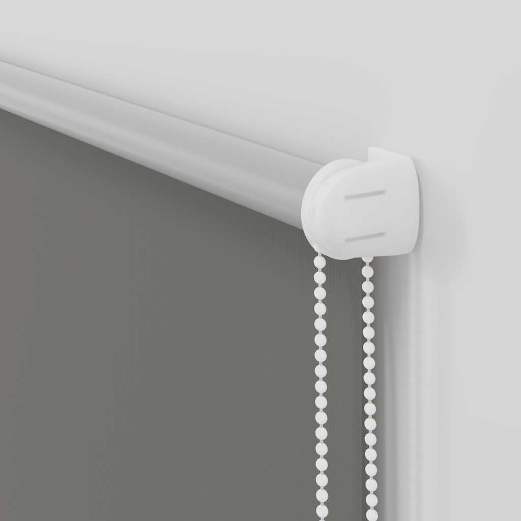 vidaXL Ρολέρ Μπλακάουτ γκρί 90x175 cm Πλάτος υφάσματος 85,7 cm