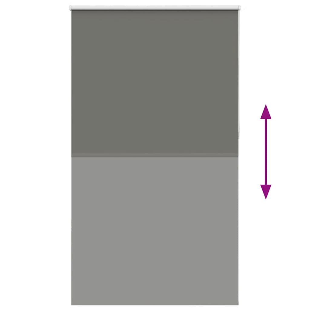 vidaXL Ρολέρ Μπλακάουτ γκρί 120x210 cm Πλάτος υφάσματος 116,6 cm