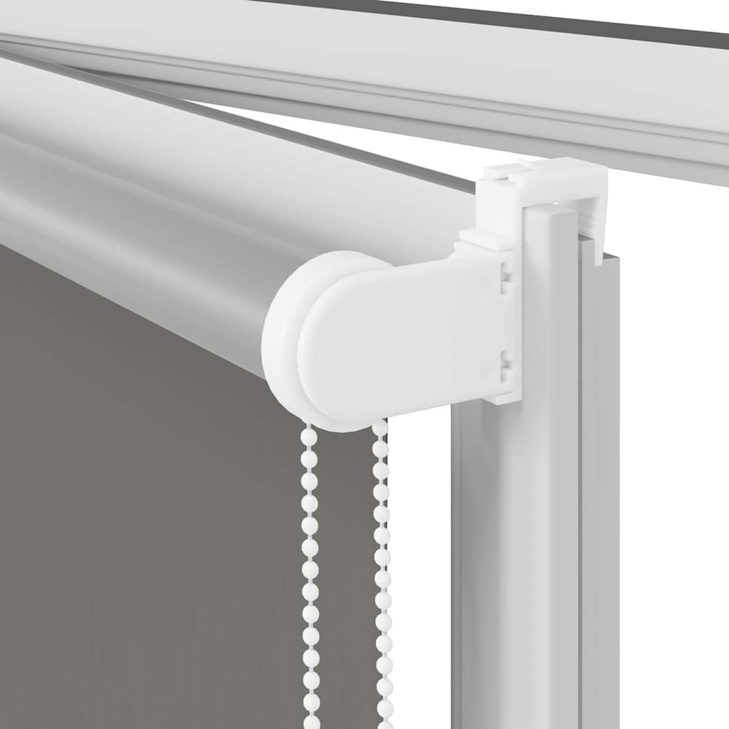 vidaXL Roller Blind Blackout γκρί 140x210 cm Πλάτος υφάσματος 136,6cm