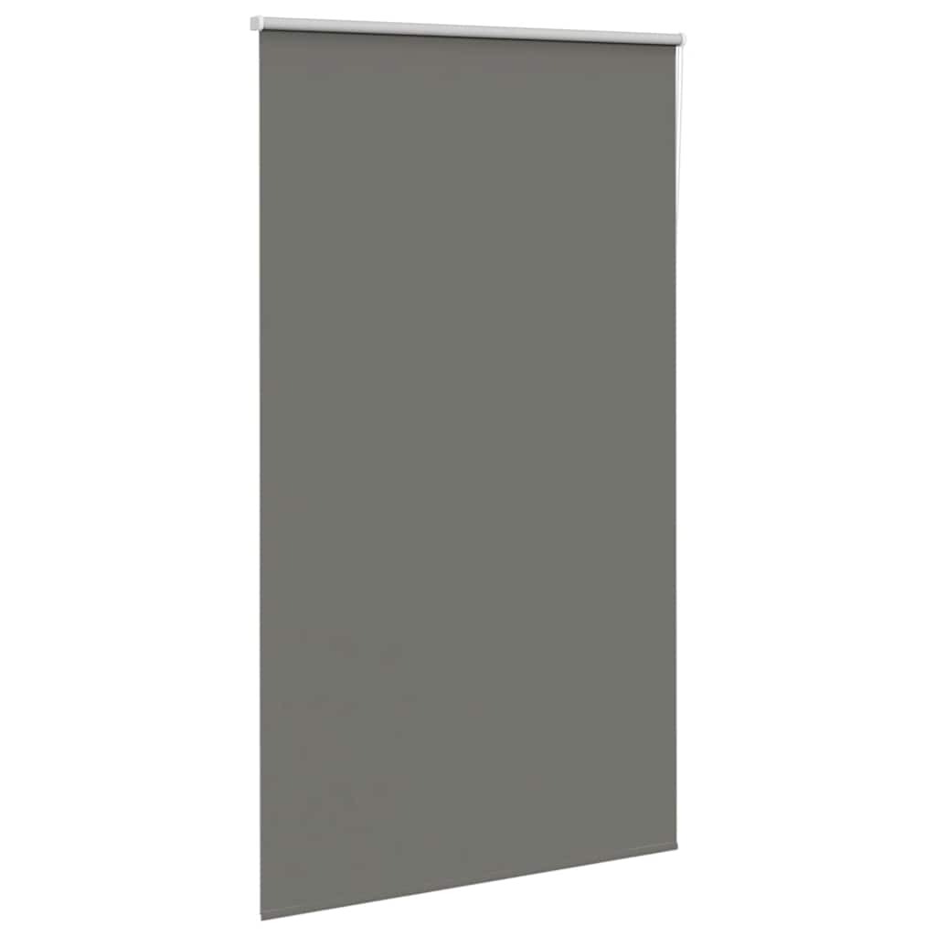 vidaXL Roller Blind Blackout γκρί 130x230 cm Πλάτος υφάσματος 126,6cm