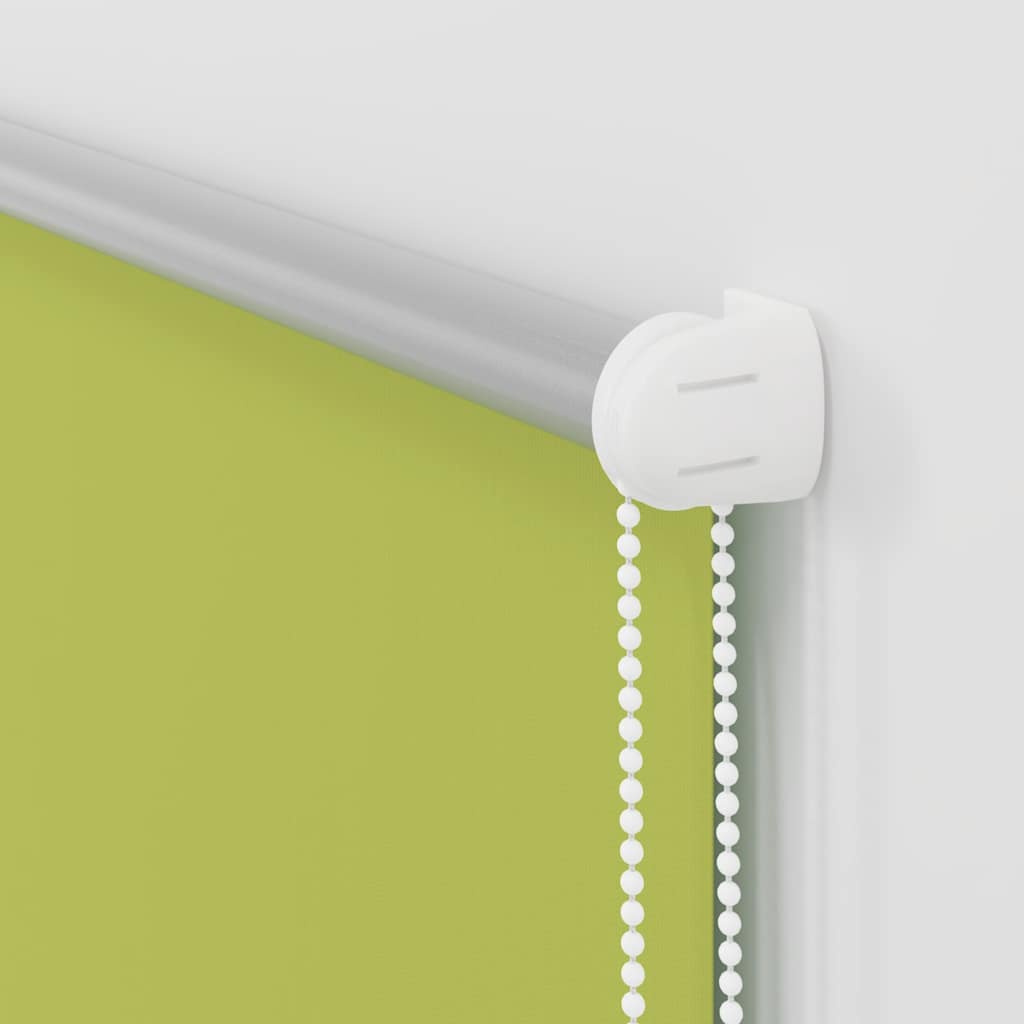 vidaXL Στόρι Συσκότισης με Φύλλα Πράσινο 85x130 εκ. Πλάτος Υφάσματος 80,7 εκ. Πολυεστέρας