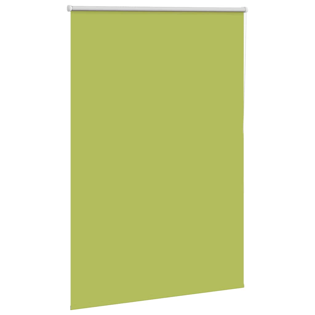 vidaXL Ρολέρ Μπλακάουτ φύλλα πράσινα 100x150 cm Πλάτος υφάσματος
