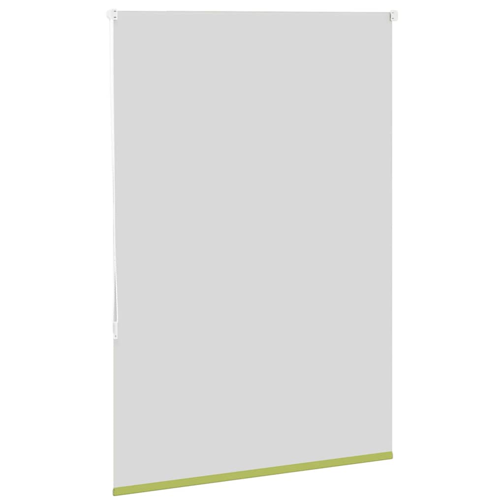 vidaXL Ρολέρ Μπλακάουτ φύλλα πράσινα 100x150 cm Πλάτος υφάσματος