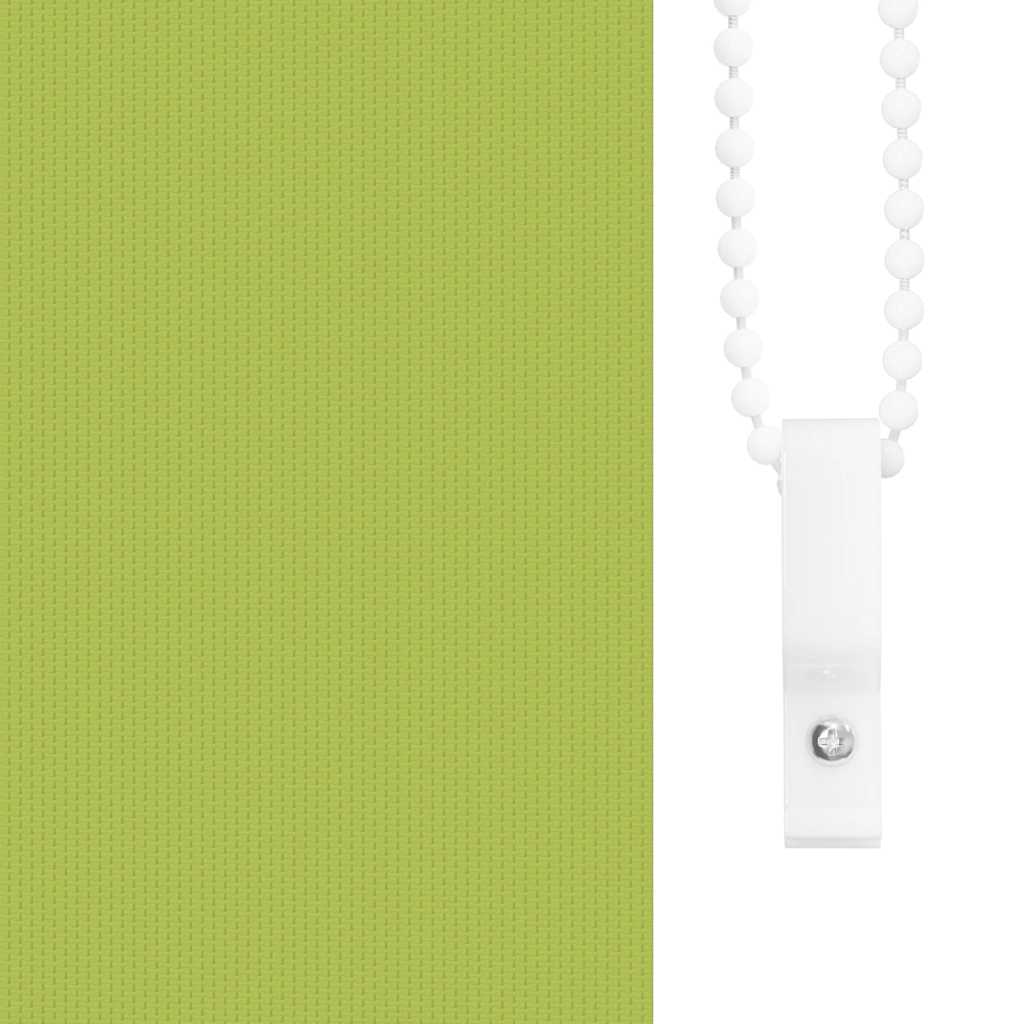 vidaXL Ρολέρ Μπλακάουτ φύλλα πράσινα 115x150 cm Πλάτος υφάσματος