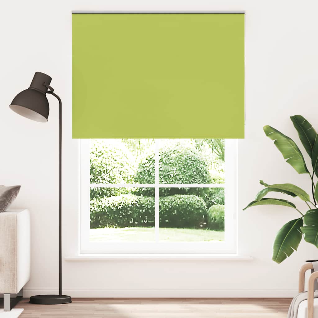 vidaXL Στόρι Συσκότισης με Φύλλα Πράσινο 145x210 εκ. Πλάτος Υφάσματος 141,6 εκ. Πολυεστέρας