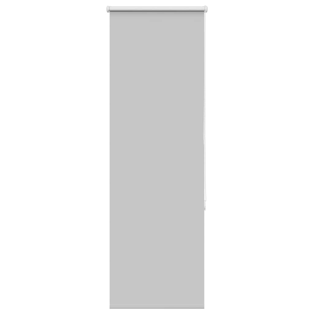 vidaXL Ρολέρ Μπλακάουτ ανοιχτό γκρι 40x130 cm Πλάτος υφάσματος 35,7cm