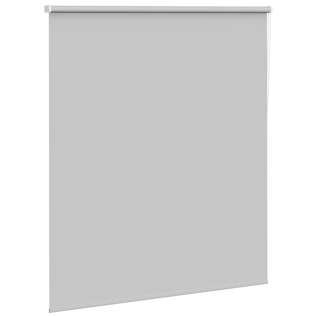 vidaXL Ρολέρ Μπλακάουτ ανοιχτό γκρι 125x130 cm Πλάτος υφάσματος