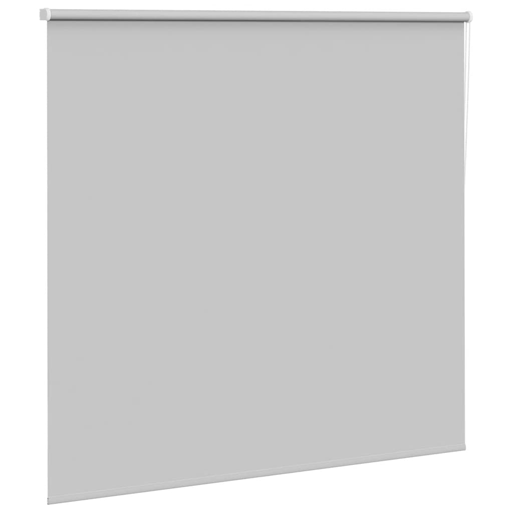 vidaXL Roller Blind Blackout ανοιχτό γκρι 145x130 cm Πλάτος υφάσματος