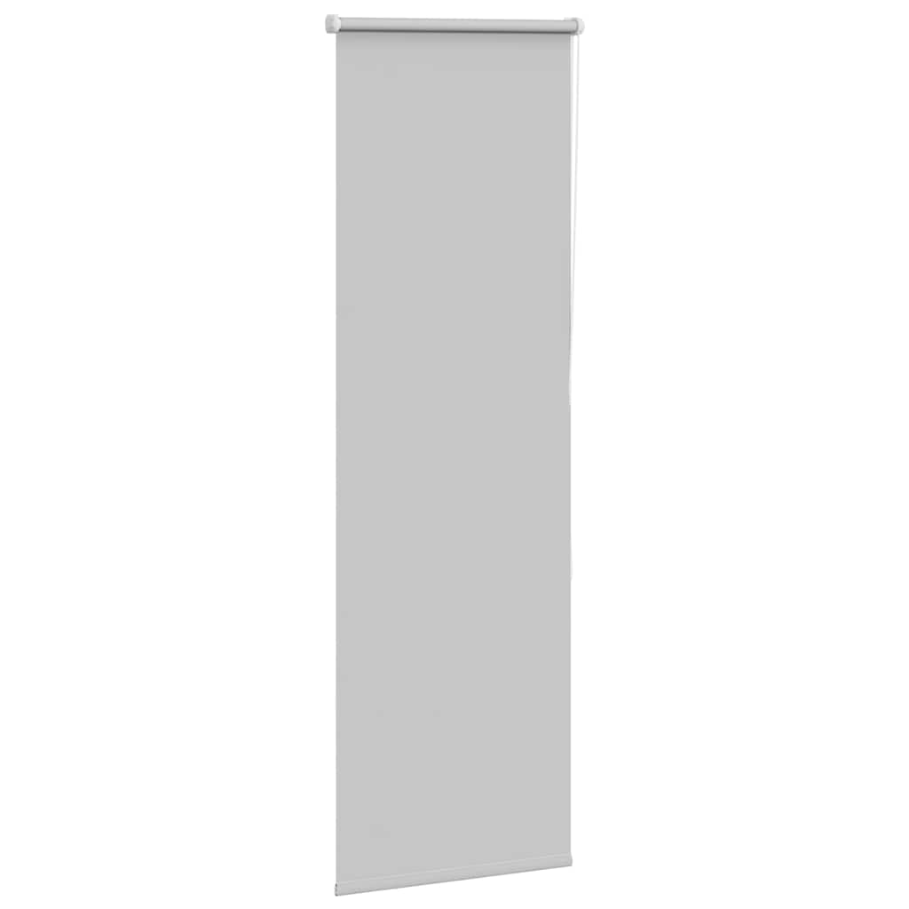 vidaXL Roller Blind Blackout ανοιχτό γκρι 40x150 cm Πλάτος υφάσματος
