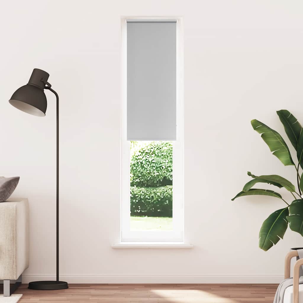 vidaXL Roller Blind Blackout ανοιχτό γκρι 50x210 cm Πλάτος υφάσματος