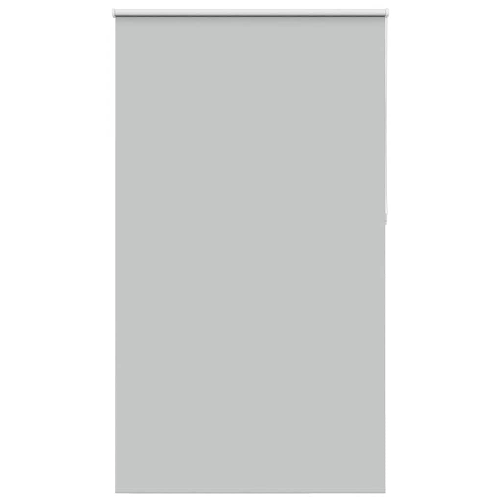 vidaXL Roller Blind Blackout ανοιχτό γκρι 130x210 cm Πλάτος υφάσματος