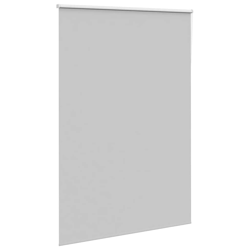vidaXL Roller Blind Blackout ανοιχτό γκρι 150x210 cm Πλάτος υφάσματος