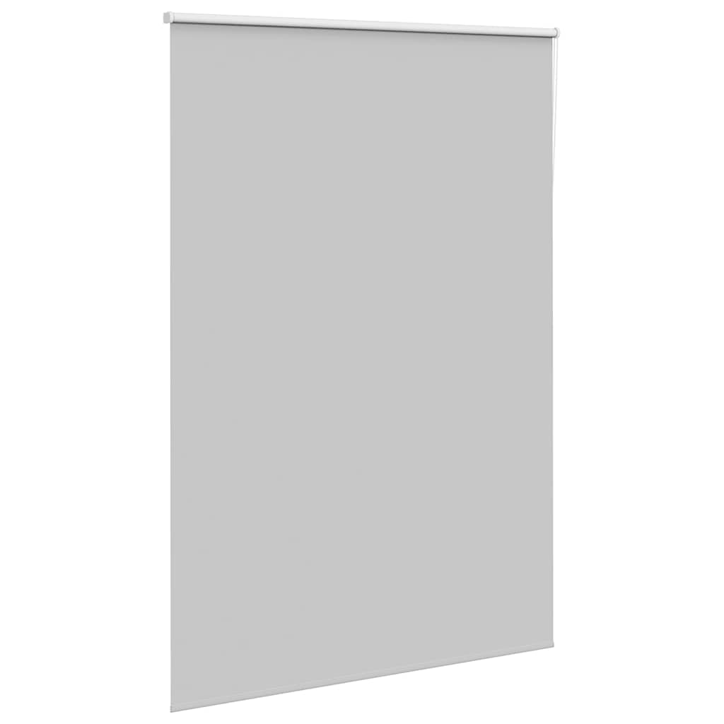 vidaXL Roller Blind Blackout ανοιχτό γκρι 160x210 cm Πλάτος υφάσματος