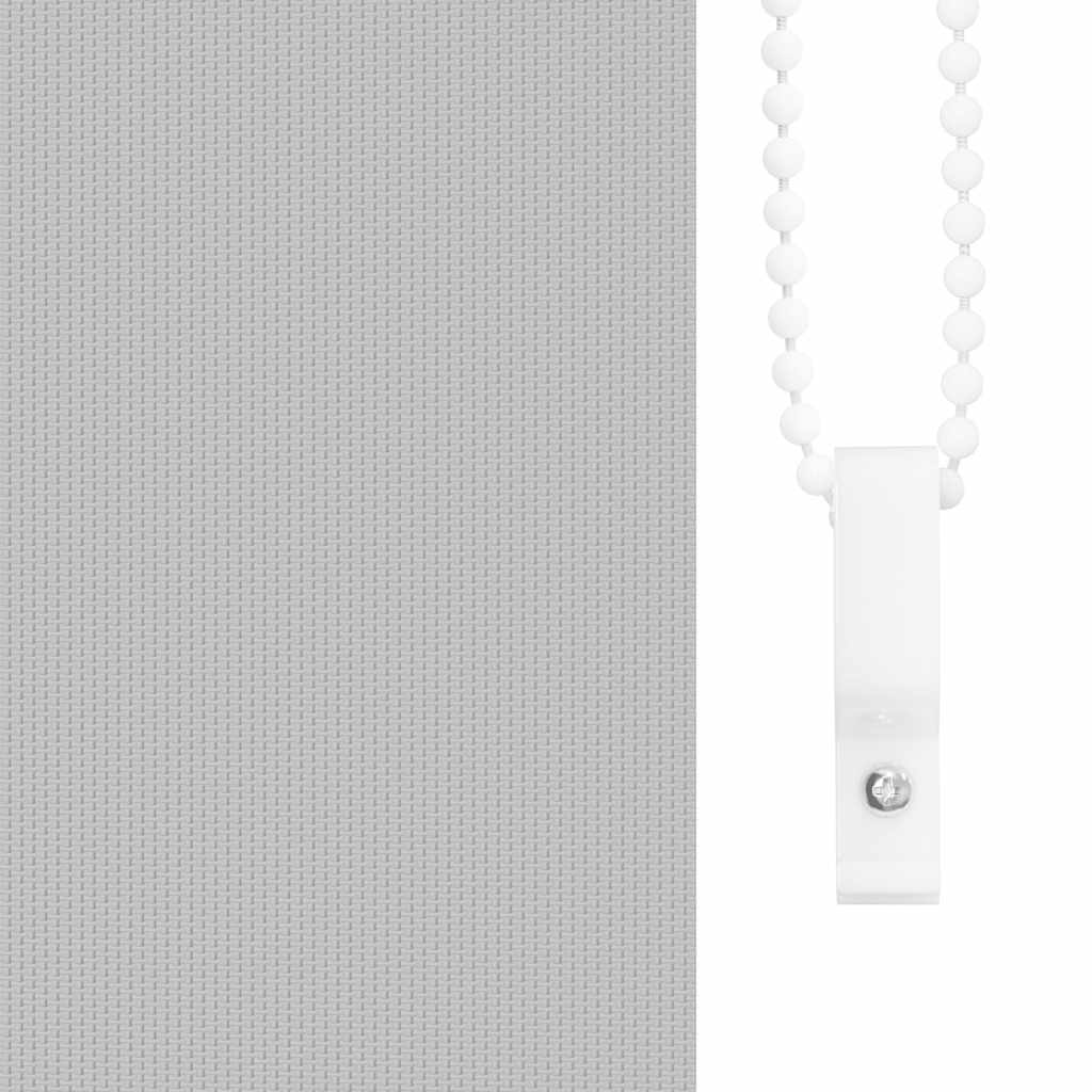 vidaXL Ρολέρ Μπλακάουτ ανοιχτό γκρι 105x230 cm Πλάτος υφάσματος