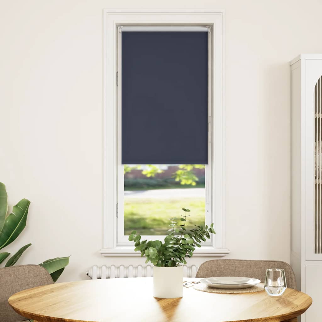 vidaXL Στόρι Συσκότισης Θαλάσσιο 60x130 εκ. Πλάτος Υφάσματος 55,7 εκ. Πολυεστέρας