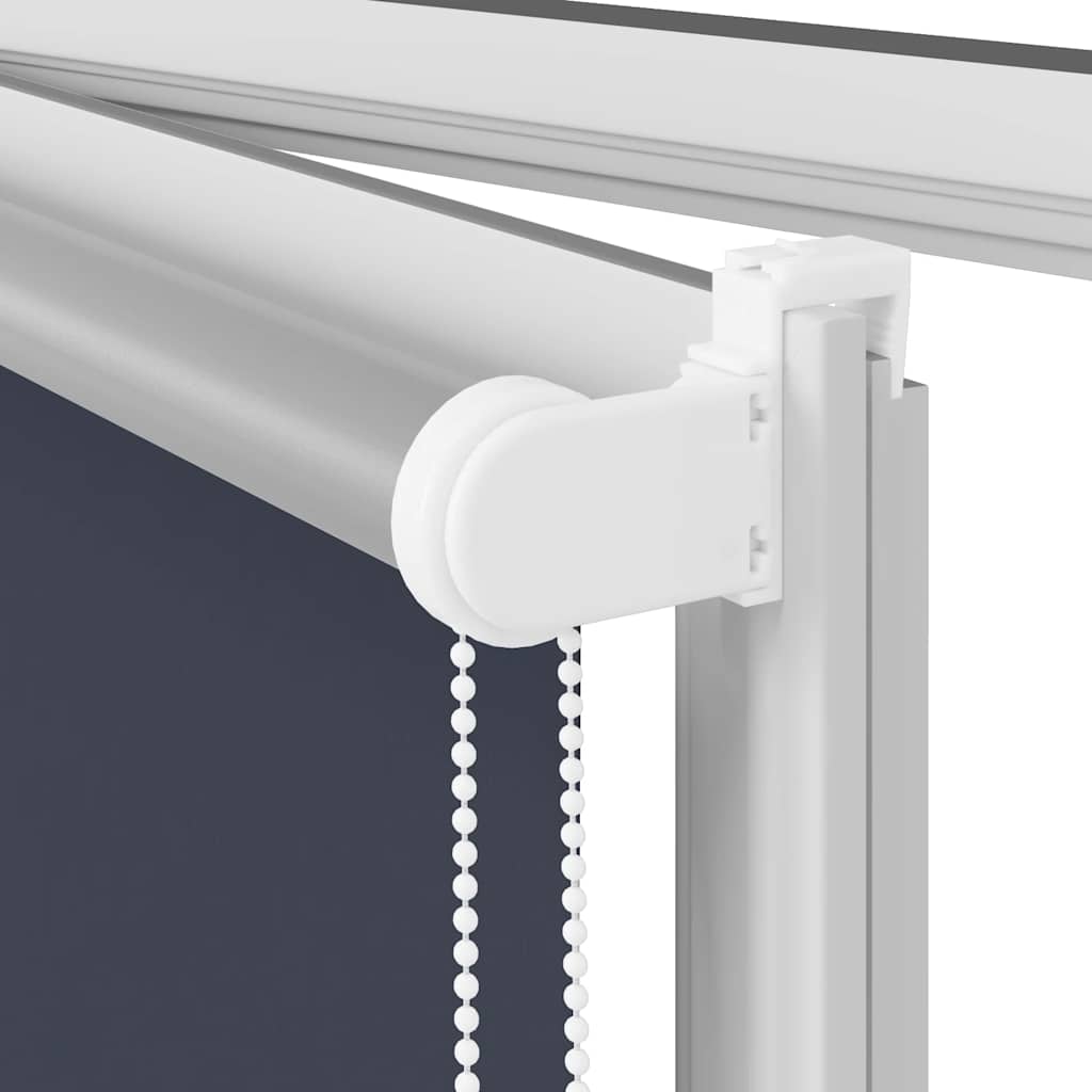vidaXL Στόρι Συσκότισης Θαλάσσιο 130x210 εκ. Πλάτος Υφάσματος 126,6 εκ. Πολυεστέρας