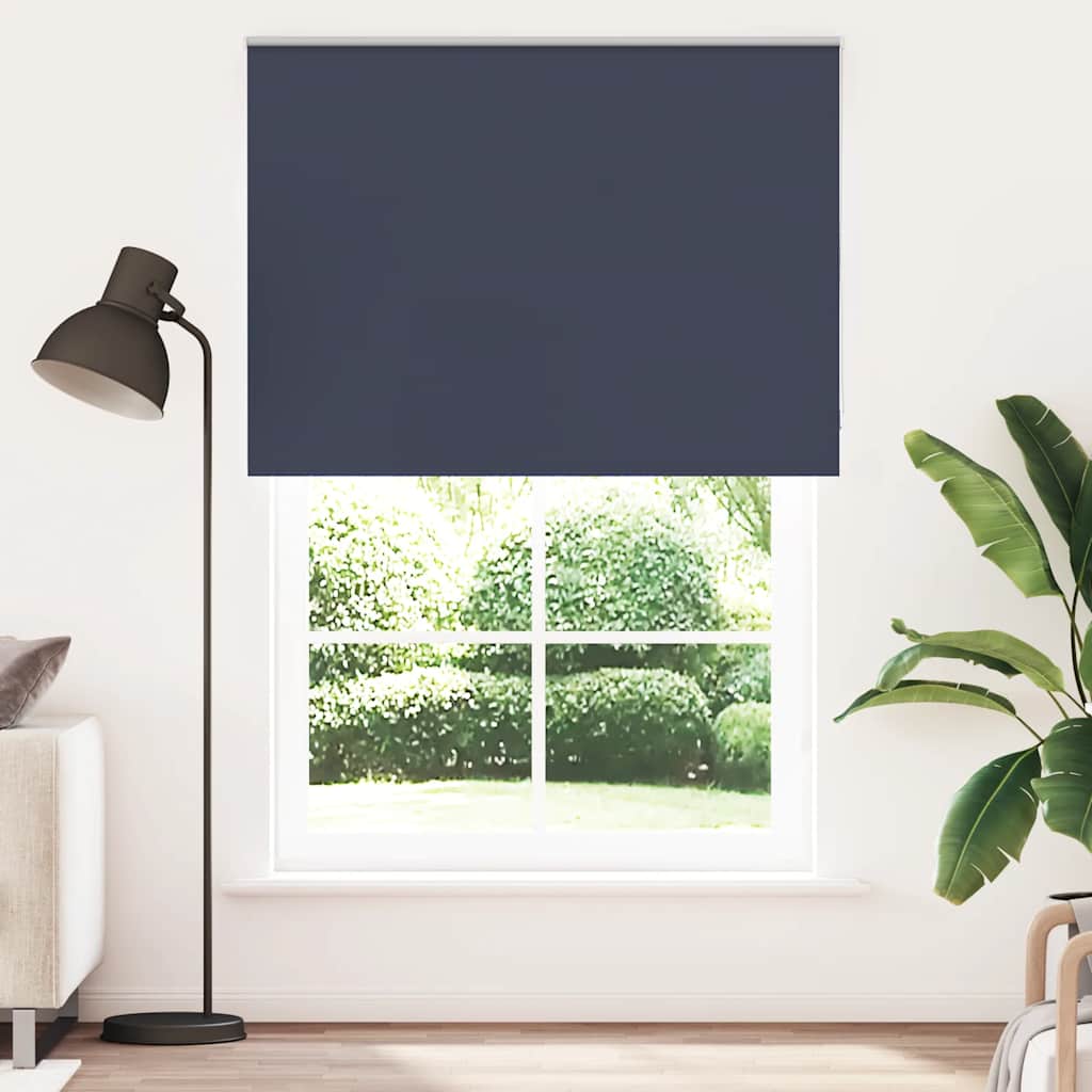 vidaXL Στόρι Συσκότισης Θαλάσσιο 155x210 εκ. Πλάτος Υφάσματος 151,6 εκ. Πολυεστέρας