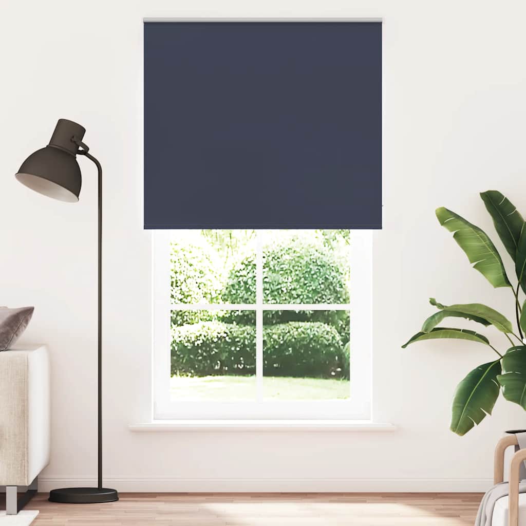 vidaXL Στόρι Συσκότισης Θαλάσσιο 125x230 εκ. Πλάτος Υφάσματος 121,6 εκ. Πολυεστέρας