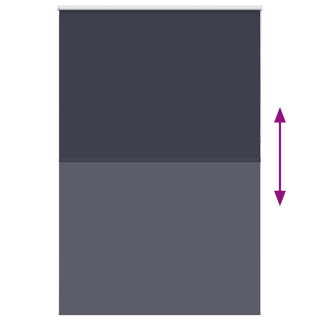 vidaXL Ρολέρ Μπλακάουτ Ναυτικό 160x230 εκ. Πλάτος υφάσματος 156,6 εκ.